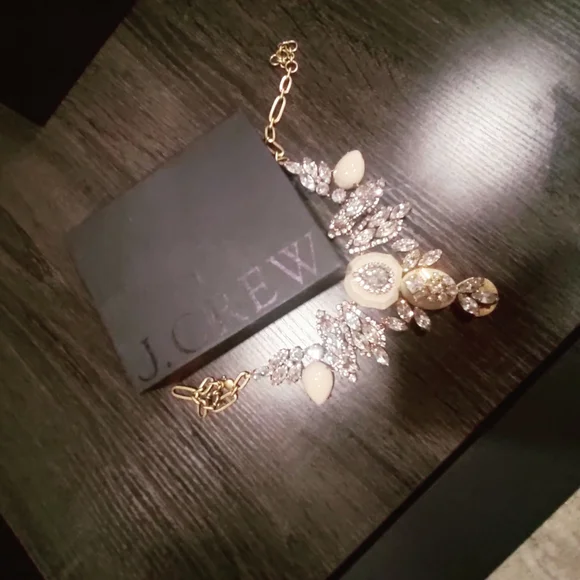 J. Crew Gold and Silver Statement Necklace - Picture 7 of 12